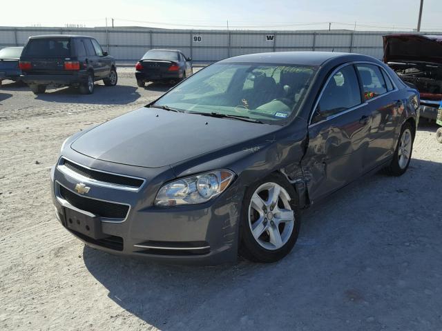 1G1ZG57BX9F139546 - 2009 CHEVROLET MALIBU LS GRAY photo 2