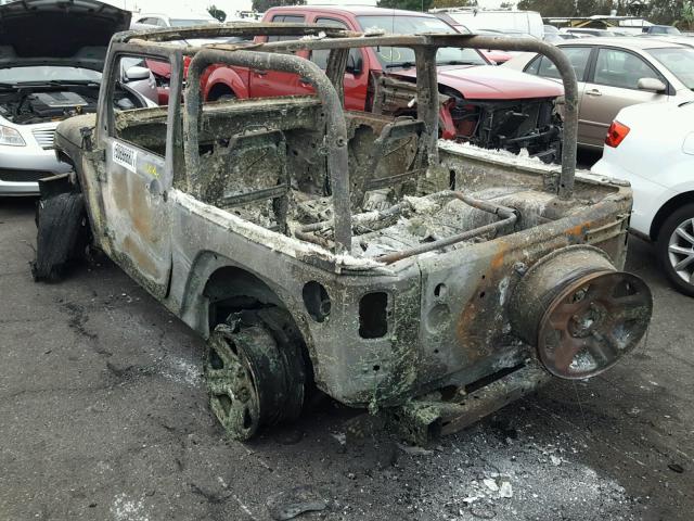 1J4FA24159L709194 - 2009 JEEP WRANGLER X BURN photo 3