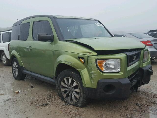 5J6YH18756L003738 - 2006 HONDA ELEMENT EX GREEN photo 1