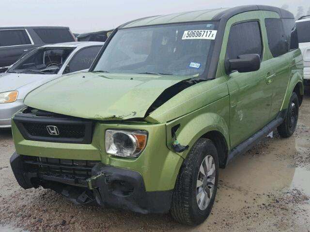 5J6YH18756L003738 - 2006 HONDA ELEMENT EX GREEN photo 2