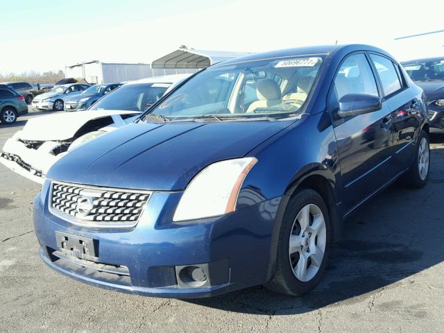 3N1AB61E07L720734 - 2007 NISSAN SENTRA 2.0 BLUE photo 2