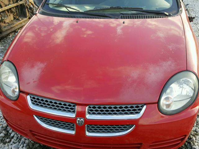 1B3ES26C13D170881 - 2003 DODGE NEON SE RED photo 10