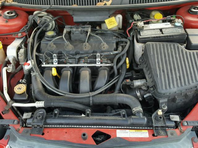 1B3ES26C13D170881 - 2003 DODGE NEON SE RED photo 7