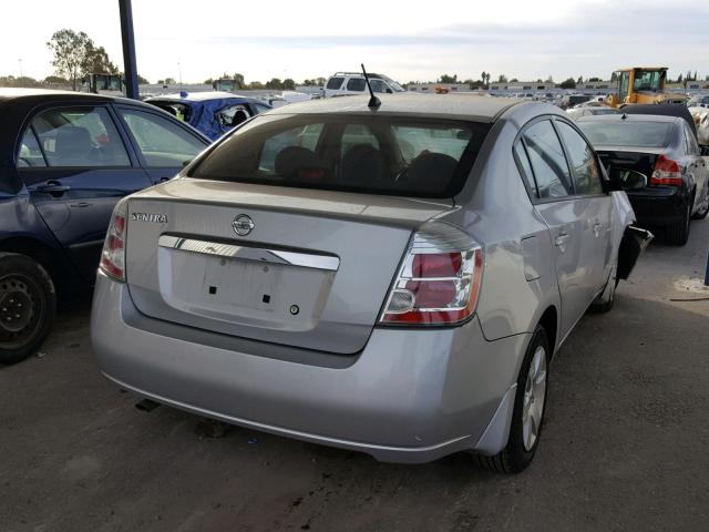 3N1AB6AP6AL624048 - 2010 NISSAN SENTRA 2.0 SILVER photo 4