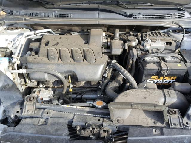 3N1AB6AP6AL624048 - 2010 NISSAN SENTRA 2.0 SILVER photo 7