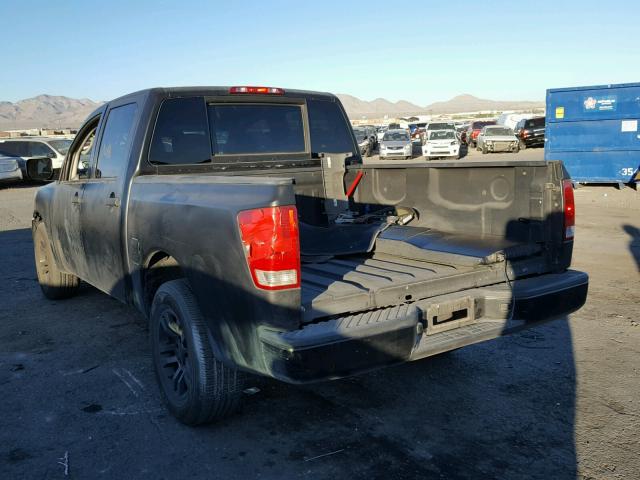 1N6AA07A35N559565 - 2005 NISSAN TITAN XE BLACK photo 3