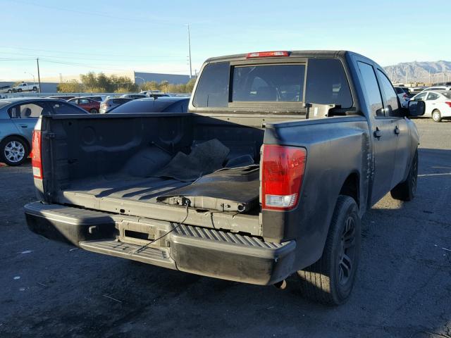 1N6AA07A35N559565 - 2005 NISSAN TITAN XE BLACK photo 4