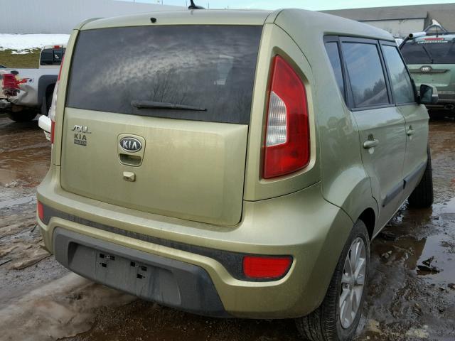 KNDJT2A67C7361067 - 2012 KIA SOUL + GREEN photo 4