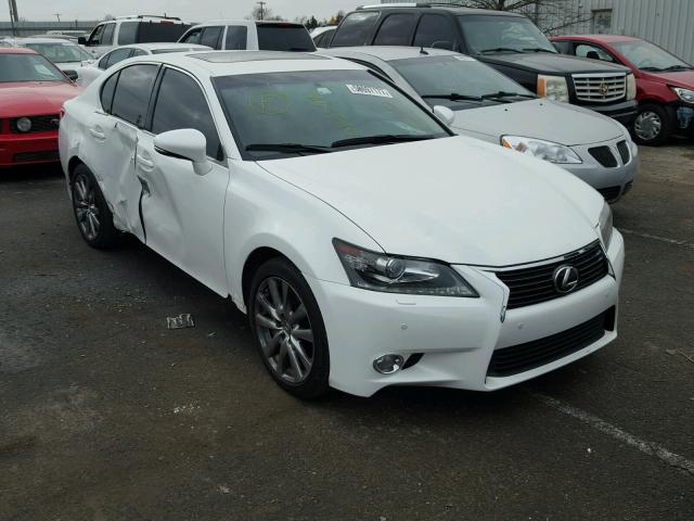 JTHCE1BL3D5013599 - 2013 LEXUS GS 350 WHITE photo 1