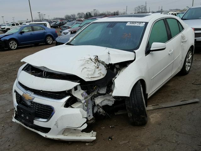 1G11C5SL7EF133030 - 2014 CHEVROLET MALIBU 1LT WHITE photo 2