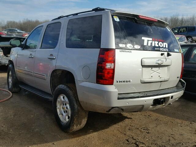 1GNFK23059R275097 - 2009 CHEVROLET TAHOE K150 SILVER photo 3