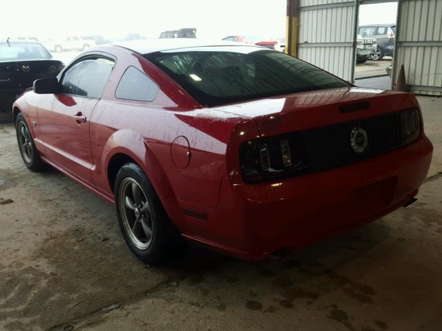 1ZVFT82H365145321 - 2006 FORD MUSTANG GT RED photo 3