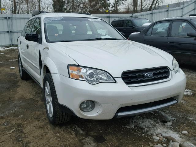 4S4BP61C677302423 - 2007 SUBARU LEGACY OUT WHITE photo 1