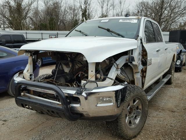 3C6TR5JT5DG526206 - 2013 RAM 2500 SLT WHITE photo 2