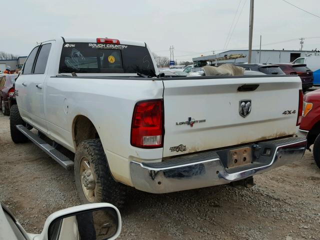 3C6TR5JT5DG526206 - 2013 RAM 2500 SLT WHITE photo 3