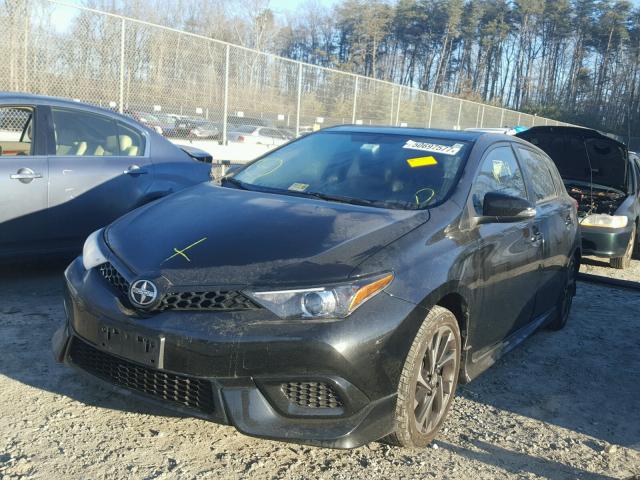 JTNKARJE1GJ510006 - 2016 TOYOTA SCION IM BLACK photo 2