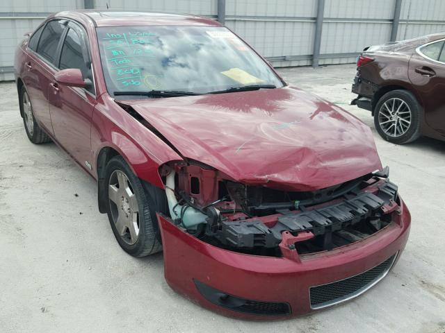 2G1WD58C481339962 - 2008 CHEVROLET IMPALA SUP 红色 照片 1