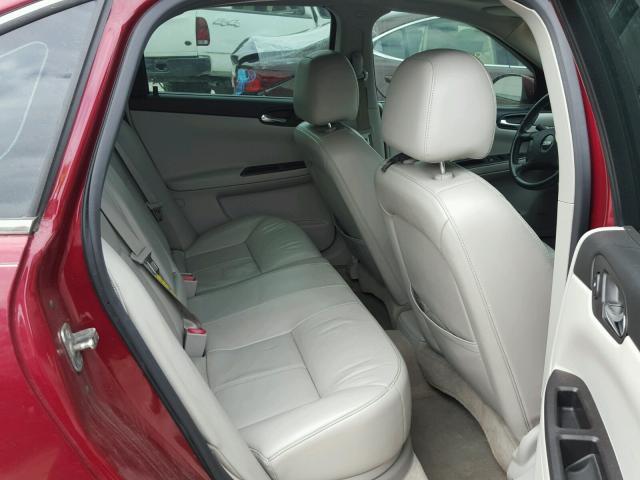 2G1WD58C481339962 - 2008 CHEVROLET IMPALA SUP 红色 照片 6