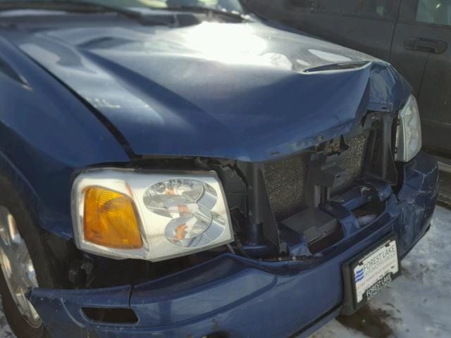 1GKDT13S362266772 - 2006 GMC ENVOY BLUE photo 9