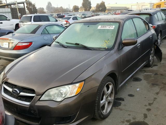 4S3BL616697223816 - 2009 SUBARU LEGACY 2.5 SILVER photo 2