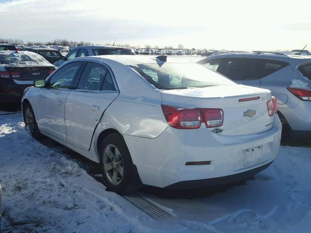 1G11B5SLXFF246796 - 2015 CHEVROLET MALIBU LS WHITE photo 3