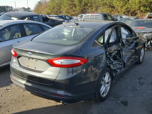 1FA6P0H77F5109757 - 2015 FORD FUSION SE CHARCOAL photo 4