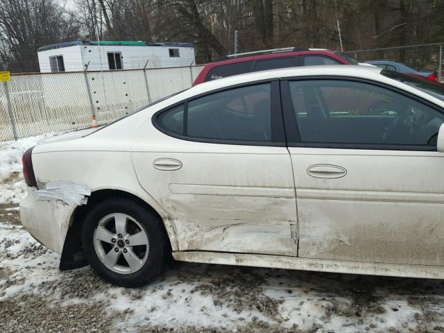2G2WP552961128932 - 2006 PONTIAC GRAND PRIX WHITE photo 9