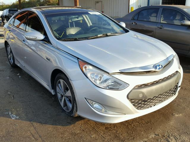 KMHEC4A40BA011109 - 2011 HYUNDAI SONATA HYB SILVER photo 1