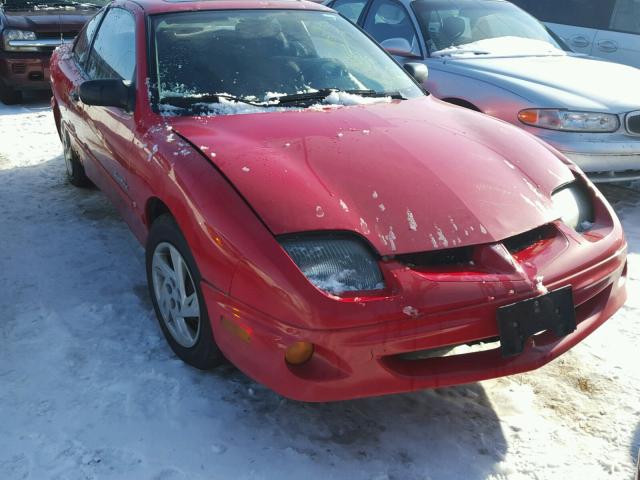 1G2JB124X27141080 - 2002 PONTIAC SUNFIRE SE RED photo 1