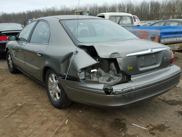 1MEFM55S42A621503 - 2002 MERCURY SABLE LS P GRAY photo 3