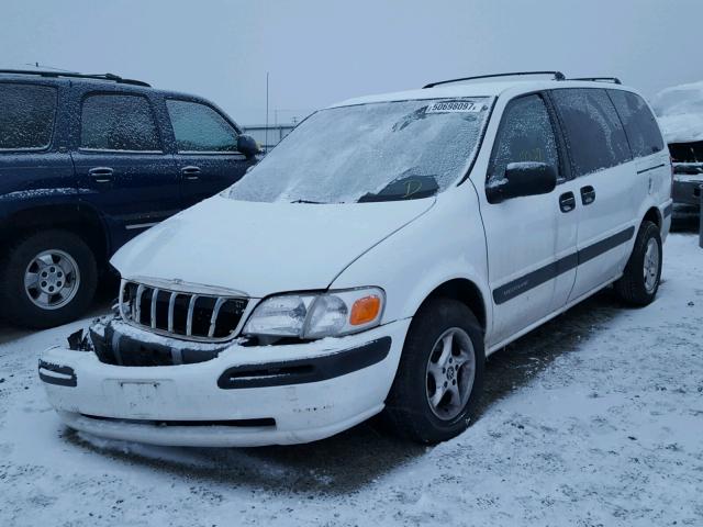 1GNDX03E8WD305288 - 1998 CHEVROLET VENTURE WHITE photo 2