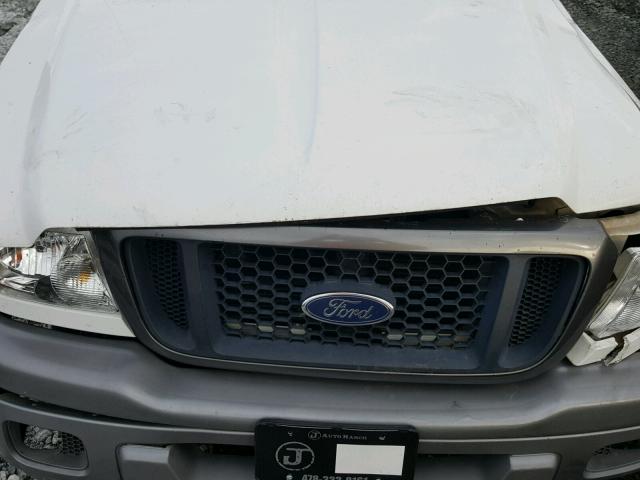 1FTYR14U64PA98895 - 2004 FORD RANGER SUP WHITE photo 7