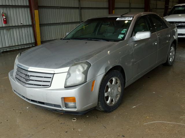 1G6DM577240156796 - 2004 CADILLAC CTS SILVER photo 2