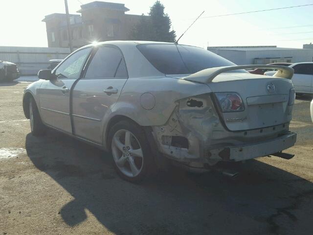 1YVHP80D165M61519 - 2006 MAZDA 6 S SILVER photo 3