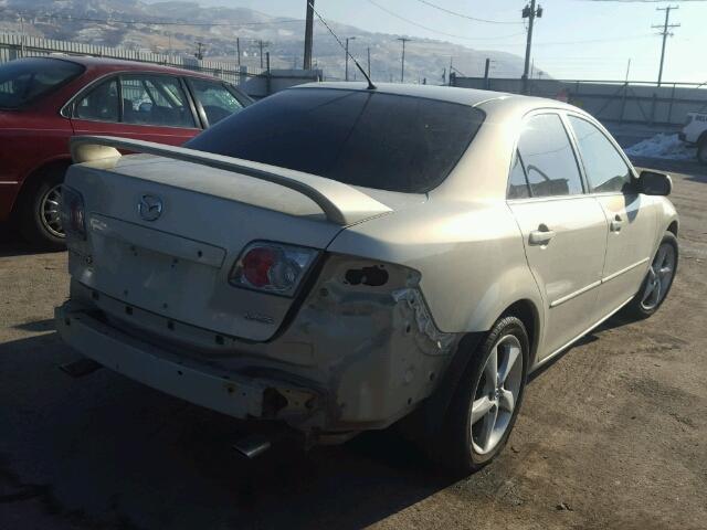 1YVHP80D165M61519 - 2006 MAZDA 6 S SILVER photo 4