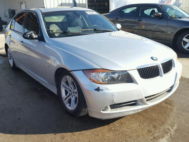 WBAVA37578NL54065 - 2008 BMW 328 I SILVER photo 1