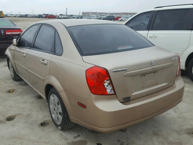 KL5JD56Z97K538194 - 2007 SUZUKI FORENZA BA GOLD photo 3