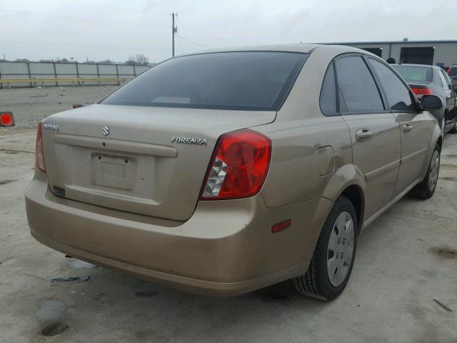 KL5JD56Z97K538194 - 2007 SUZUKI FORENZA BA GOLD photo 4