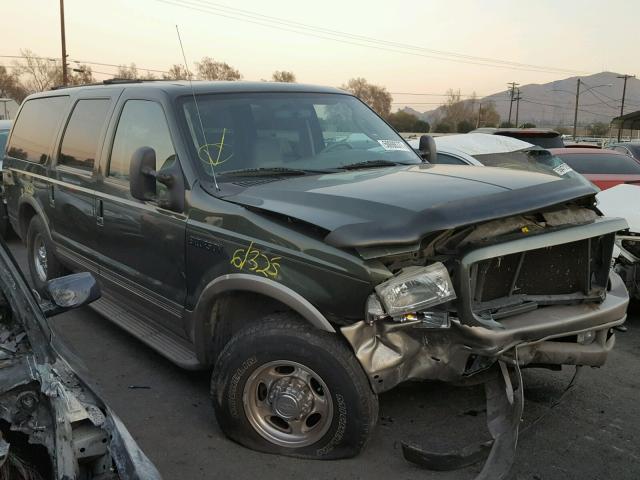 1FMNU44P54EB02049 - 2004 FORD EXCURSION GREEN photo 1