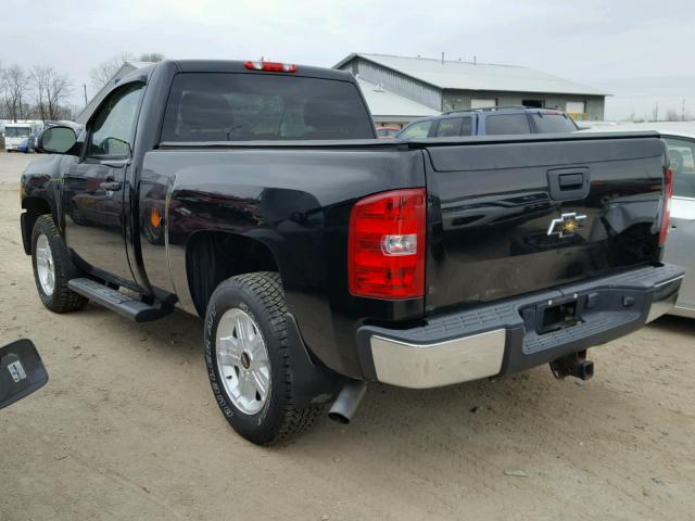 1GCPKSE02AZ282538 - 2010 CHEVROLET SILVERADO BLACK photo 3