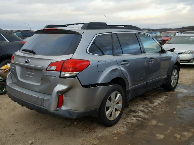 4S4BRBKC6A3343070 - 2010 SUBARU OUTBACK 2. SILVER photo 4