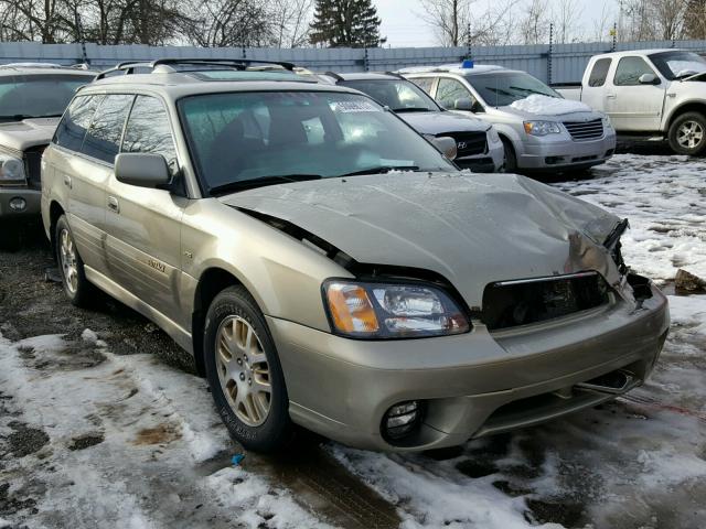 4S3BH896737616393 - 2003 SUBARU LEGACY OUT GOLD photo 1