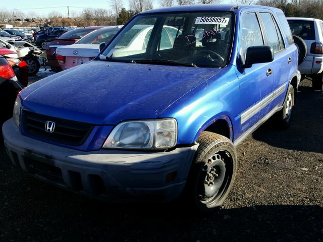 JHLRD18401C019479 - 2001 HONDA CR-V LX BLUE photo 2