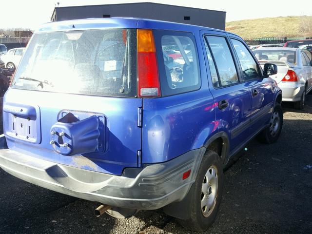 JHLRD18401C019479 - 2001 HONDA CR-V LX BLUE photo 4