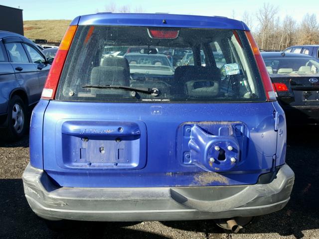 JHLRD18401C019479 - 2001 HONDA CR-V LX BLUE photo 9