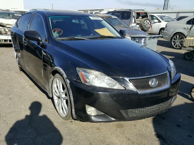 JTHBK262872046096 - 2007 LEXUS IS 250 BLACK photo 1