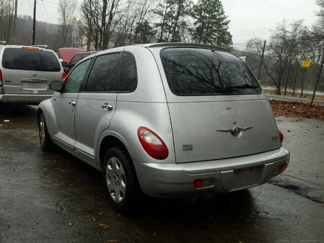 3A4FY58B36T366188 - 2006 CHRYSLER PT CRUISER SILVER photo 3