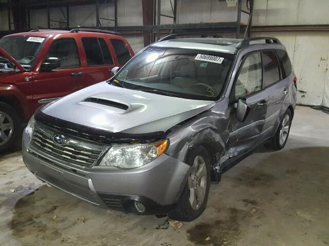 JF2SH6FC7AH796143 - 2010 SUBARU FORESTER 2 GRAY photo 2