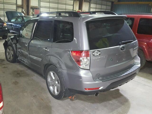 JF2SH6FC7AH796143 - 2010 SUBARU FORESTER 2 GRAY photo 3