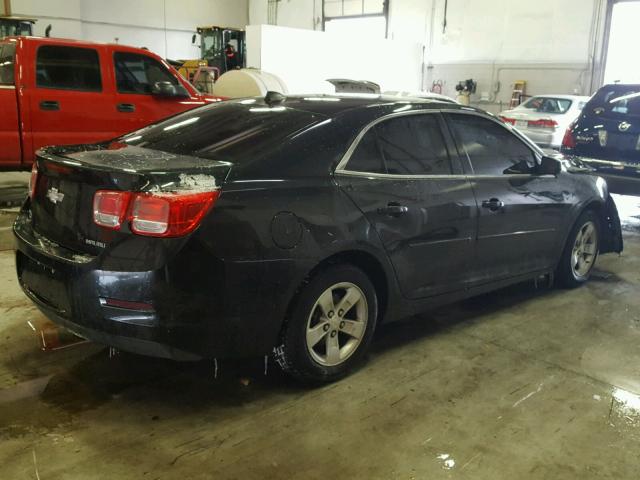 1G11B5SA8DF347542 - 2013 CHEVROLET MALIBU LS BLACK photo 4